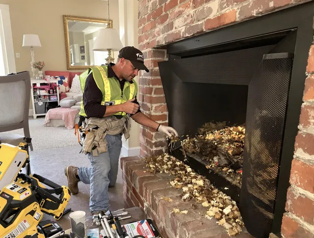Safe screening installation by Port Charlotte Chimney Sweep in Port Charlotte, FL