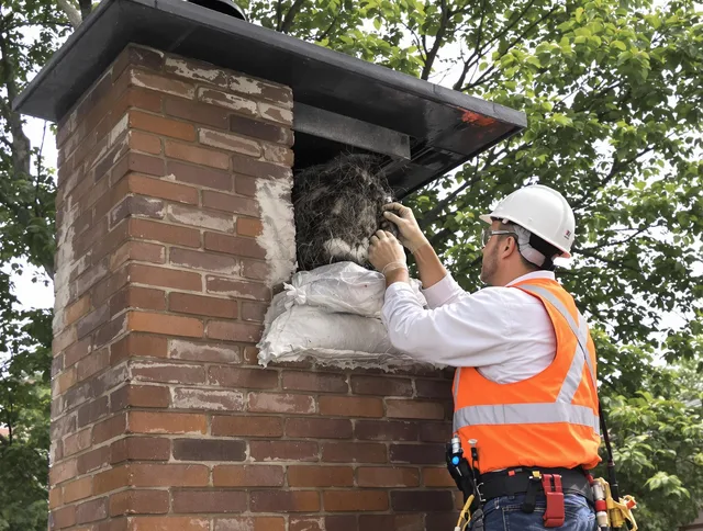 Humane removal of debris and animals by Port Charlotte Chimney Sweep in Port Charlotte, FL