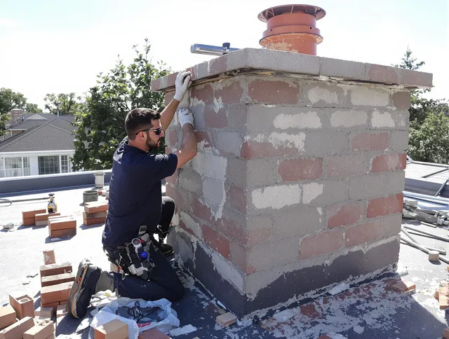 Advanced chimney repair process by Port Charlotte Chimney Sweep in Port Charlotte, FL