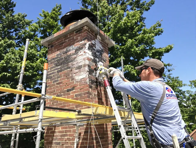 Structural chimney repair by Port Charlotte Chimney Sweep in Port Charlotte, FL