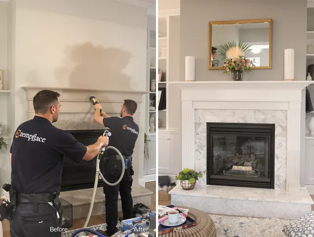 Professional soot removal by Port Charlotte Chimney Sweep team in Port Charlotte, FL